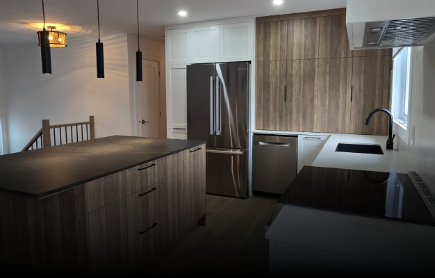 Renovation de cuisine moderne