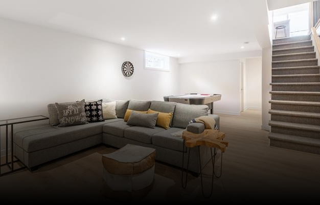 Renovation de sous-sol amenage