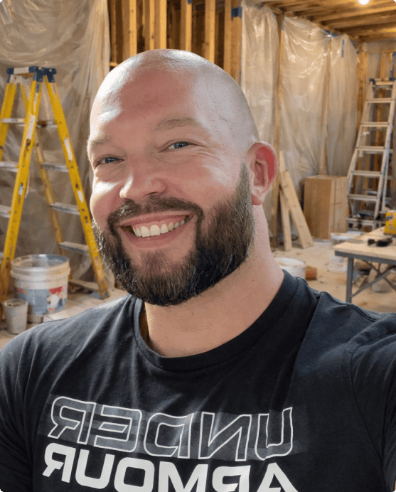 Equipe de renovation residentielle au travail